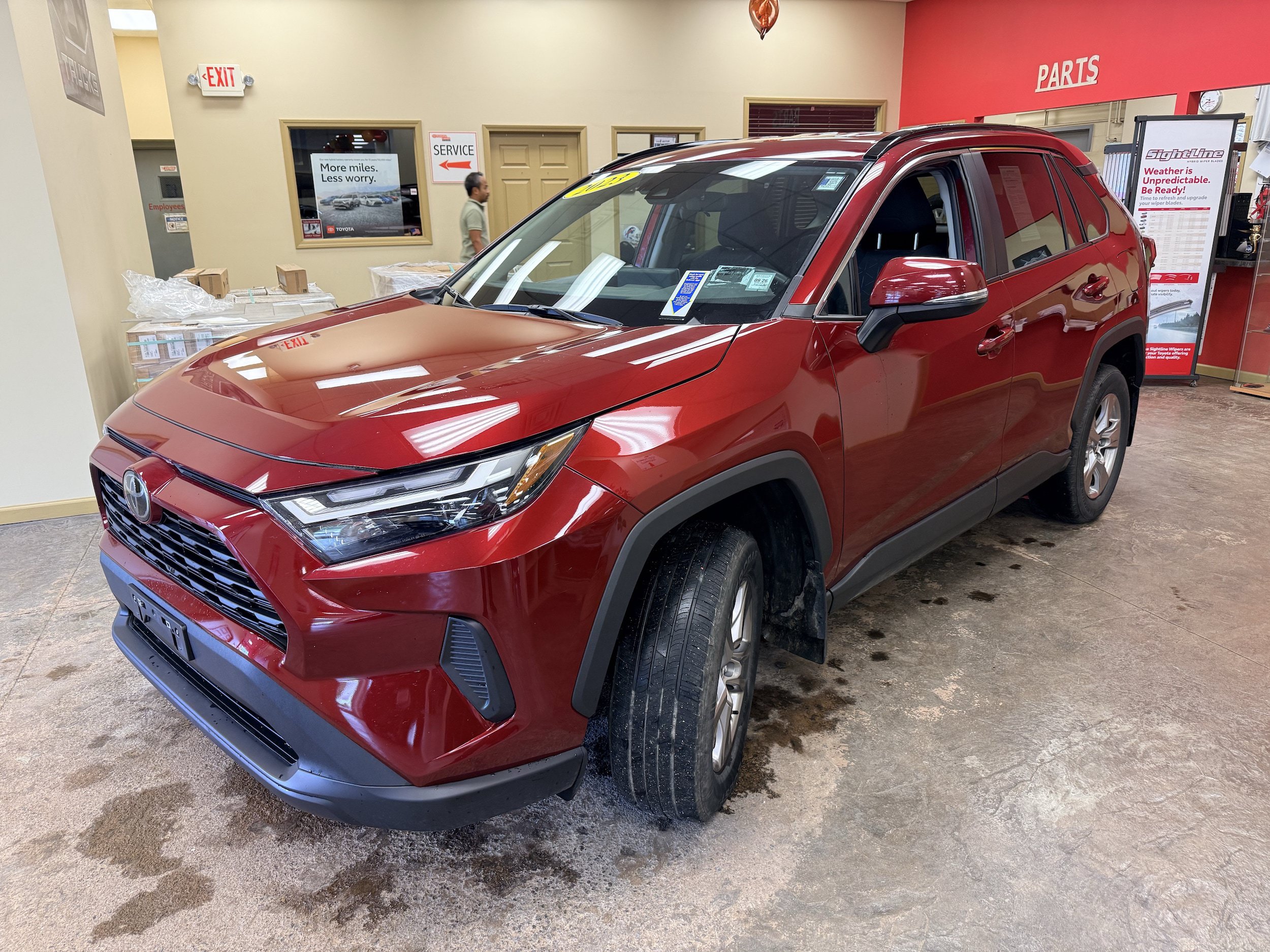 Used 2023 Toyota RAV4 XLE w/ XLE Grade Weather Package AWD/4WD image 3