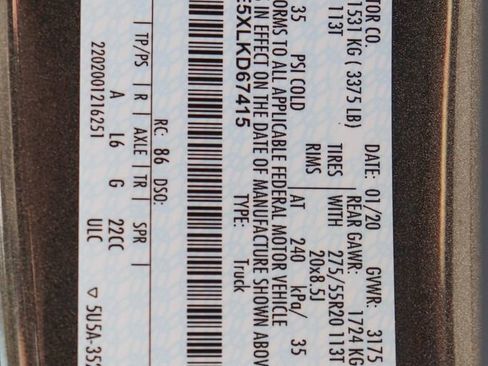 Used 2020 Ford F150 XL w/ Equipment Group 101A Mid AWD/4WD image 46
