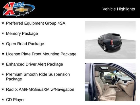 Certified 2019 GMC Yukon SLT w/ Open Road Package AWD/4WD image 2