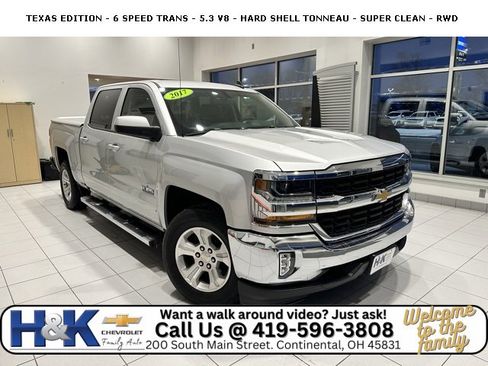 Used 2017 Chevrolet Silverado 1500 LT w/ Texas Edition image 1