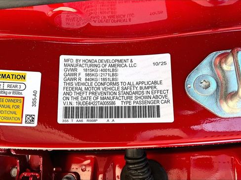 Certified 2026 Acura Integra FWD image 37