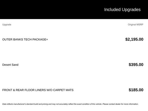 New 2025 Ford Bronco Sport Outer Banks w/ Outer Banks Tech Package+ image 3