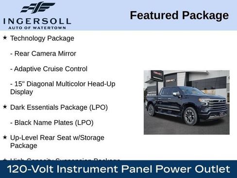 Used 2023 Chevrolet Silverado 1500 High Country w/ Technology Package AWD/4WD image 18