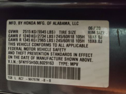 Used 2020 Honda Pilot EX-L image 33