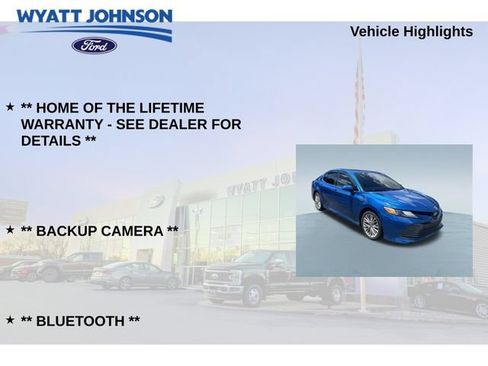 Used 2019 Toyota Camry XLE w/ Driver Assist Package FWD image 5