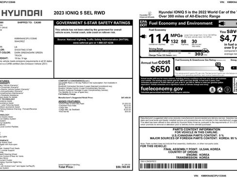 Used 2023 Hyundai Ioniq 5 SEL image 51