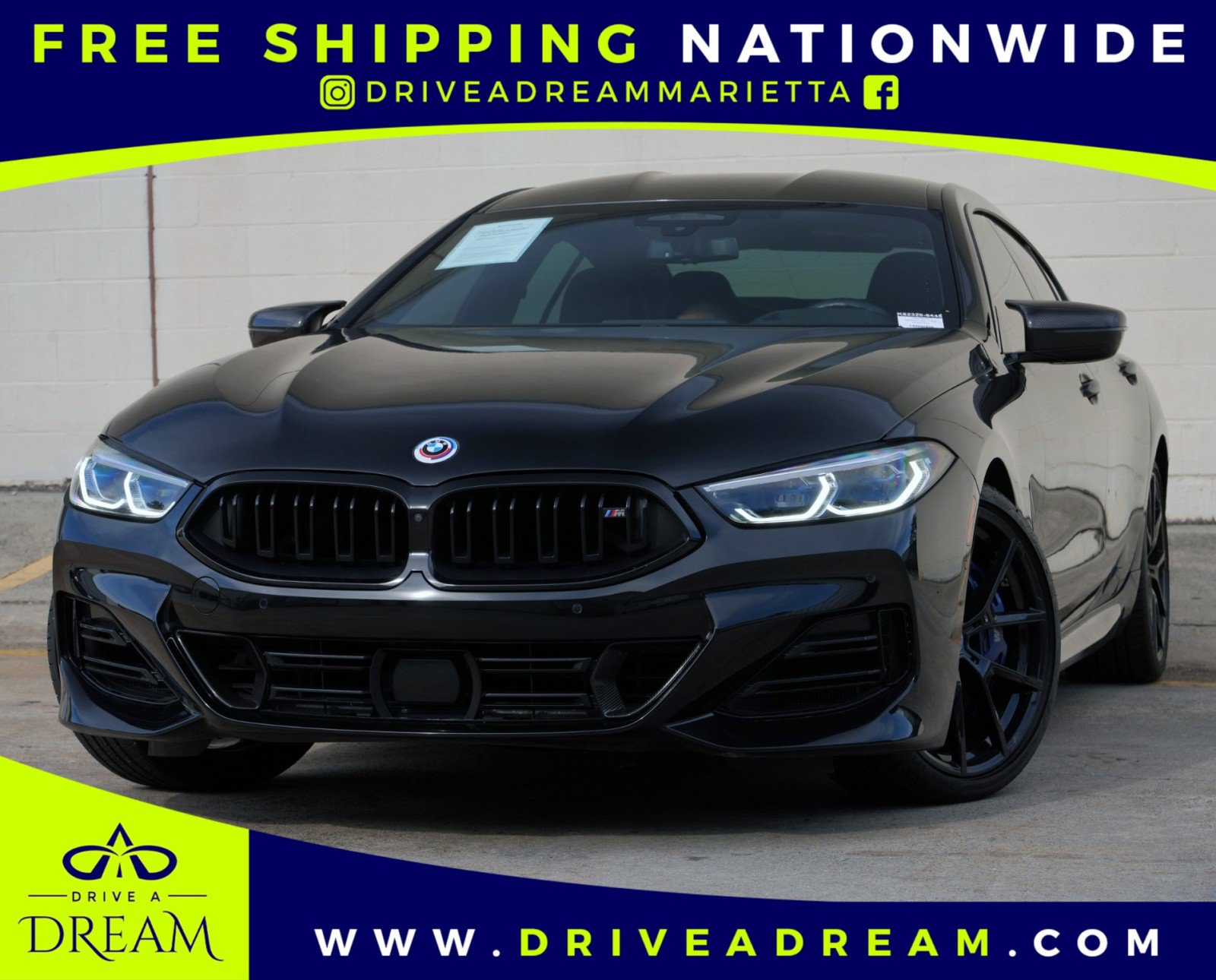 Used 2023 BMW M850i Gran Coupe xDrive w/ M Carbon Exterior Package AWD/4WD image 1