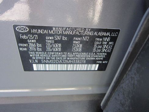 Used 2021 Hyundai Santa Fe SEL AWD/4WD image 32