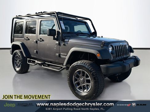 Used 2017 Jeep Wrangler Unlimited Sport w/ Quick Order Package 24S image 1