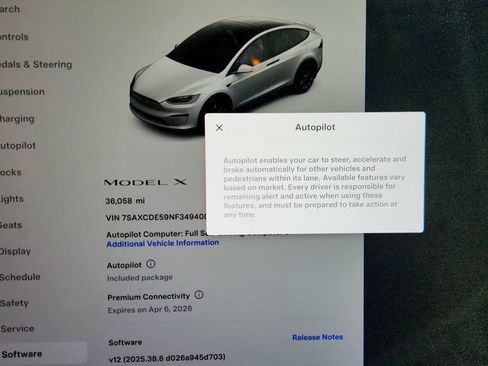 Used 2022 Tesla Model X AWD/4WD image 15