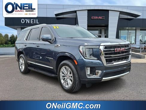 Used 2021 GMC Yukon SLT w/ SLT Premium Package AWD/4WD image 1