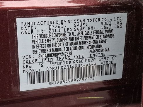 Used 2023 Nissan Sentra SV image 19