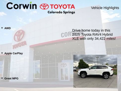 Used 2025 Toyota RAV4 XLE AWD/4WD image 6