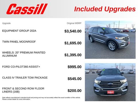 Used 2023 Ford Explorer XLT w/ Equipment Group 202A image 33