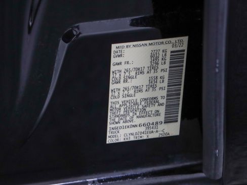 Used 2022 Nissan Frontier PRO-4X w/ Technology Package image 32