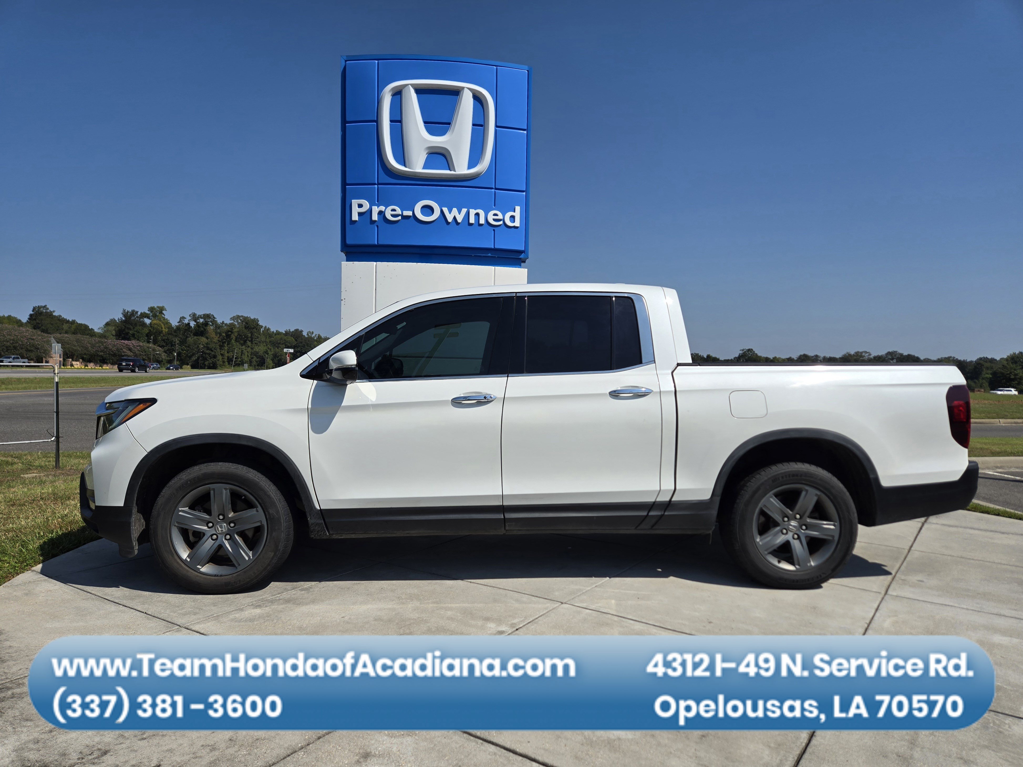 Certified 2022 Honda Ridgeline RTL-E image 1