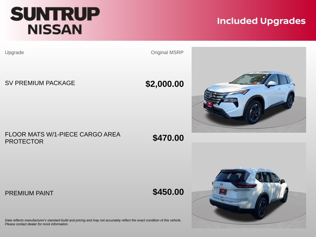 Certified 2025 Nissan Rogue SV w/ SV Premium Package FWD image 20