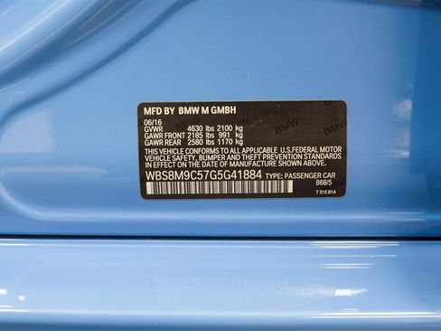 Used 2016 BMW M3 RWD image 43