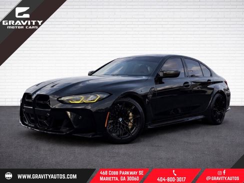 Used 2022 BMW M3 Competition w/ M Carbon Exterior Package image 1