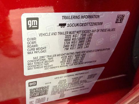 New 2026 Chevrolet Silverado 1500 LTZ w/ Z71 Off-Road Package image 62