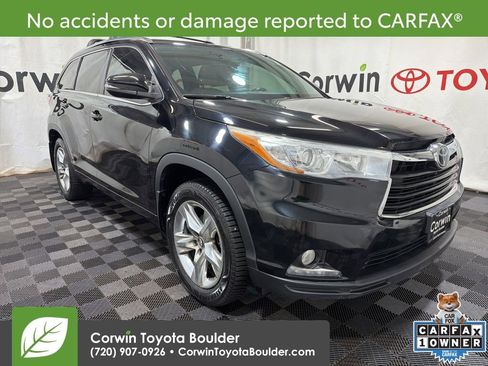 Used 2016 Toyota Highlander Limited w/ Driver Technology Package image 1
