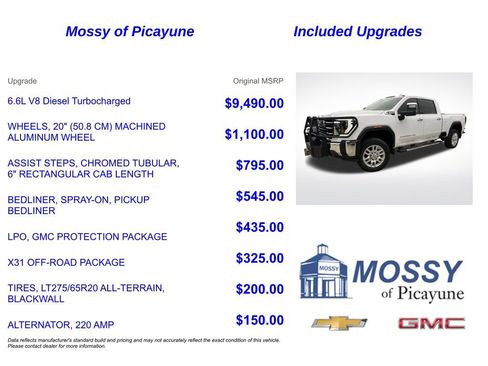 Used 2024 GMC Sierra 2500 SLT w/ LPO, GMC Protection Package image 7