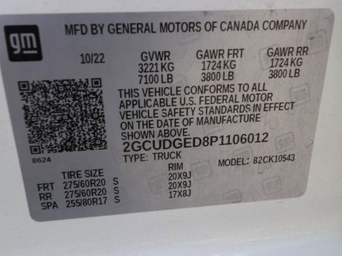 Used 2023 Chevrolet Silverado 1500 LTZ AWD/4WD image 9