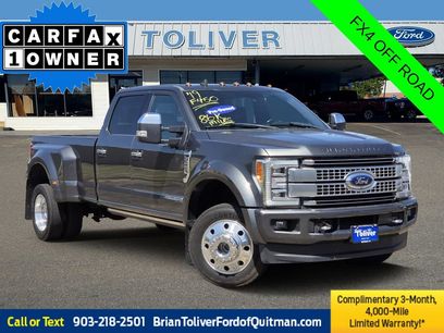 Used 2019 Ford F450 Platinum w/ Platinum Ultimate Package