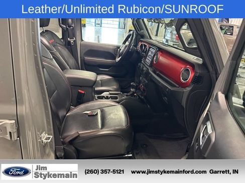 Used 2021 Jeep Wrangler Unlimited Rubicon w/ Uconnect 4C Nav & Sound Group AWD/4WD image 19