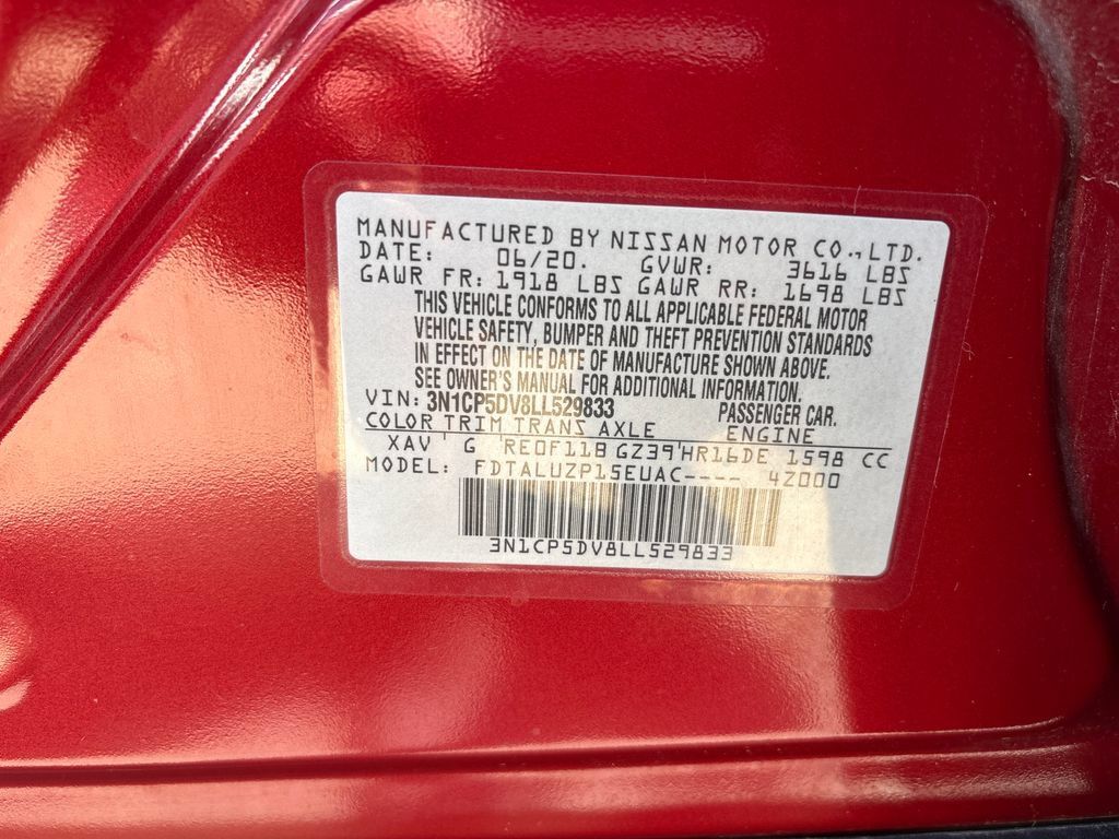 Certified 2020 Nissan Kicks SR w/ SR Premium Package FWD image 28