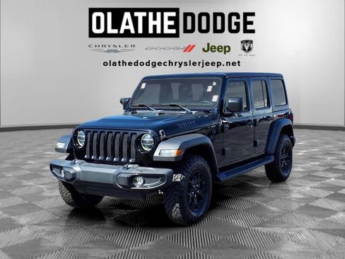 Used 2021 Jeep Wrangler Unlimited Sport AWD/4WD image 1