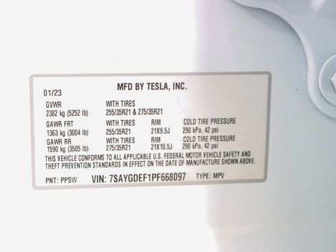 Used 2023 Tesla Model Y Performance AWD/4WD image 30