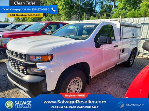 Used 2019 Chevrolet Silverado 1500 W/T RWD image 1