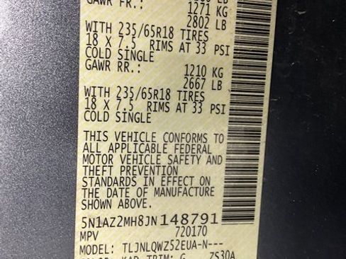 Used 2018 Nissan Murano SV w/ Premium Package image 30