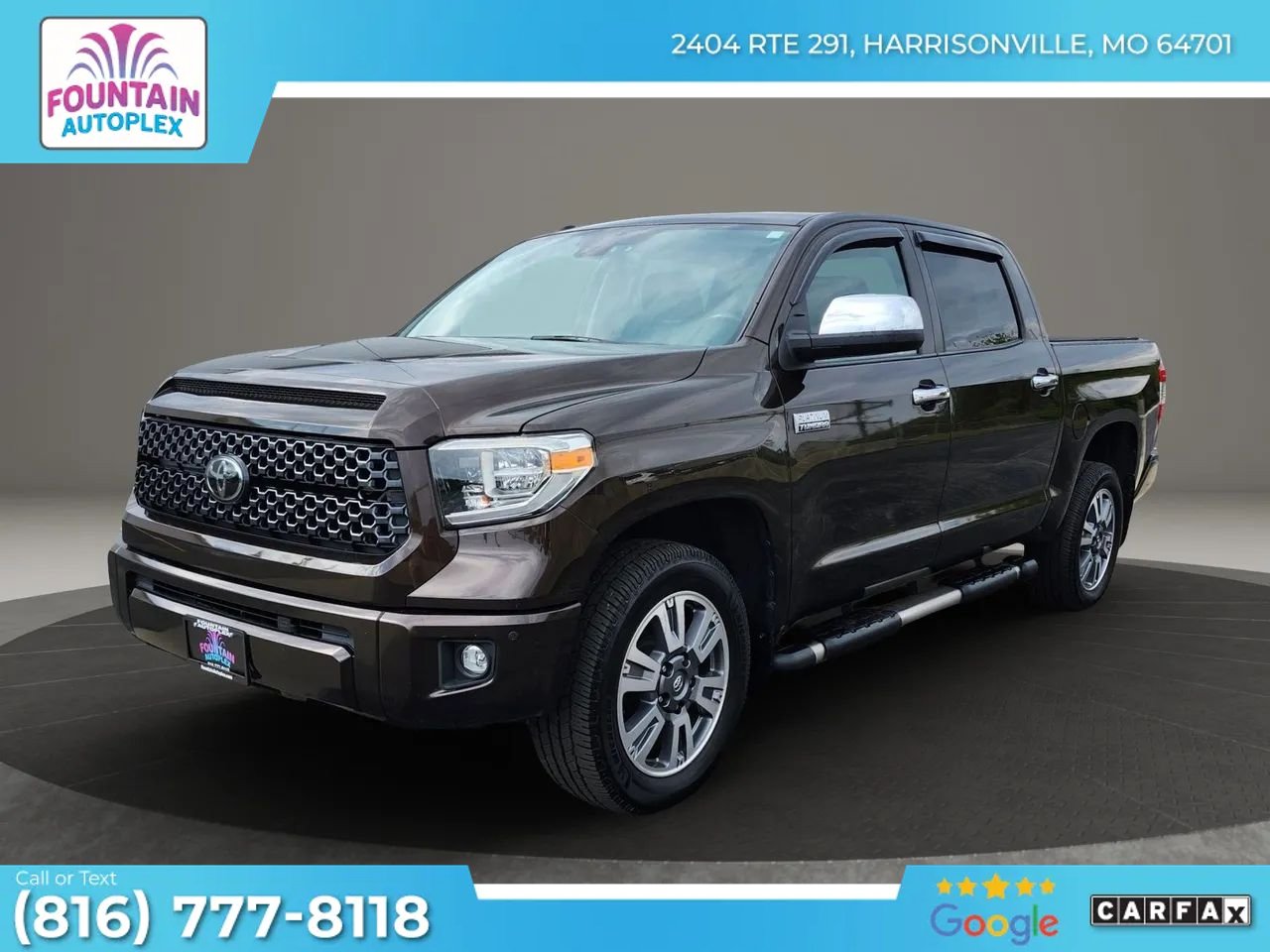 Used 2019 Toyota Tundra Platinum AWD/4WD image 1