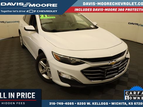 Used 2021 Chevrolet Malibu LS FWD image 1