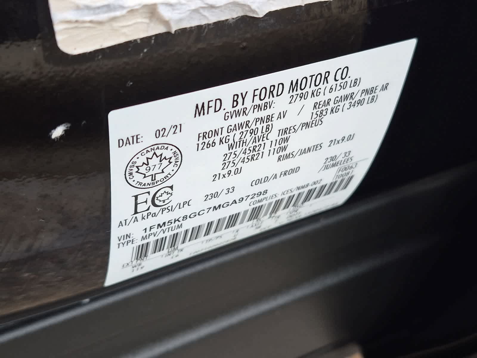 Used 2021 Ford Explorer ST w/ ST Street Pack AWD/4WD image 38