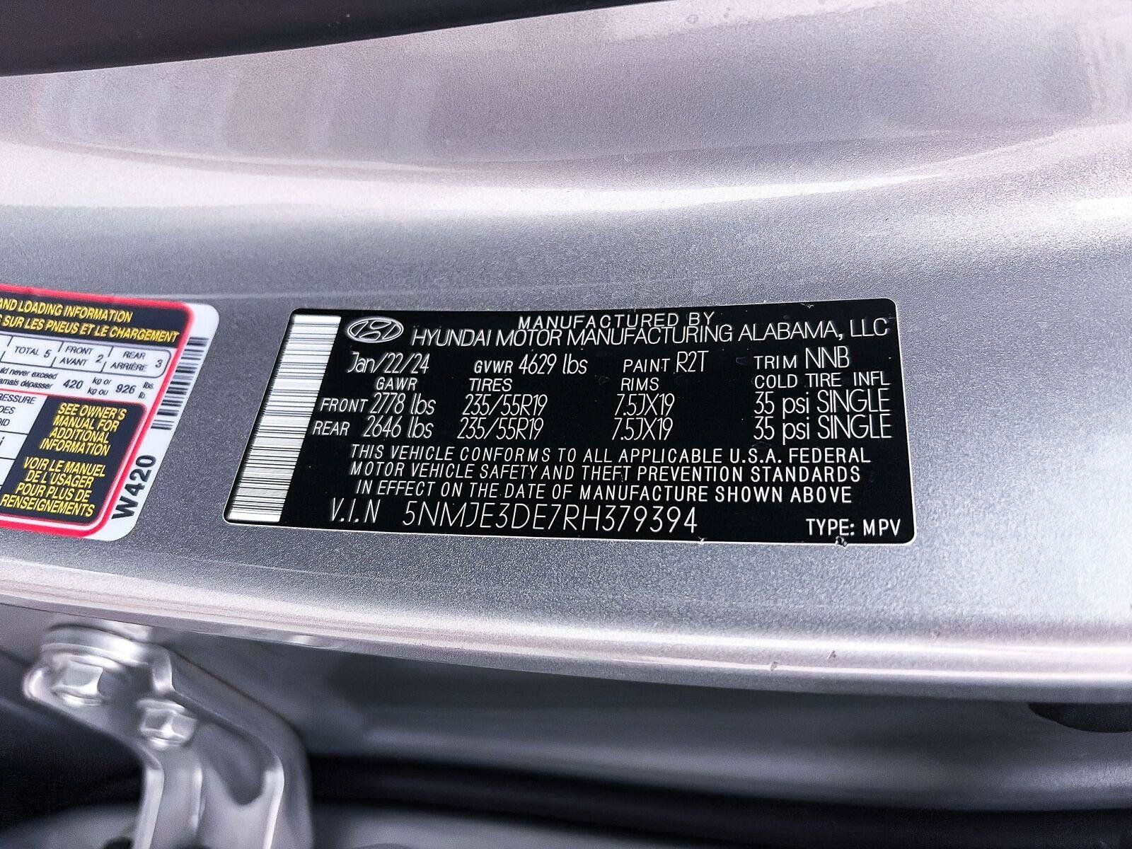 Used 2024 Hyundai Tucson Limited FWD image 40