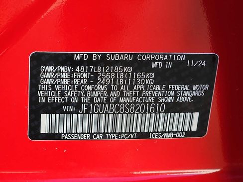 Used 2025 Subaru Impreza 2.0i image 27