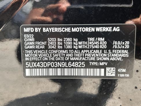 Used 2022 BMW X3 sDrive30i w/ M Sport Package 2 RWD image 34