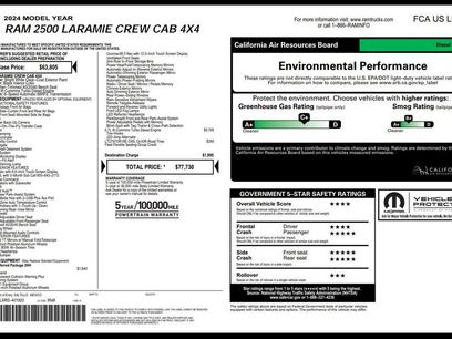 Certified 2024 RAM 2500 Laramie w/ Safety Group