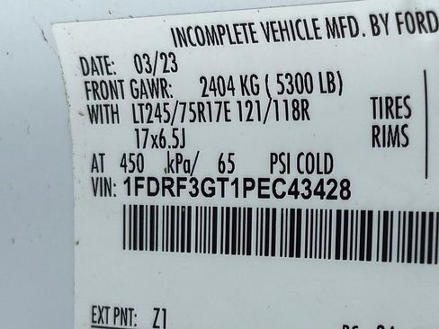 Certified 2023 Ford F350 XL w/ XL Chrome Package RWD image 38