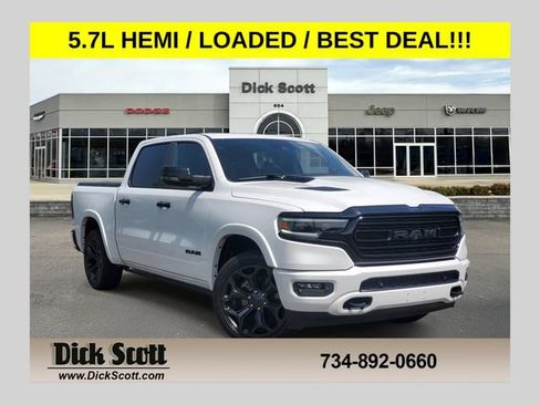 Used 2023 RAM 1500 Limited AWD/4WD image 1