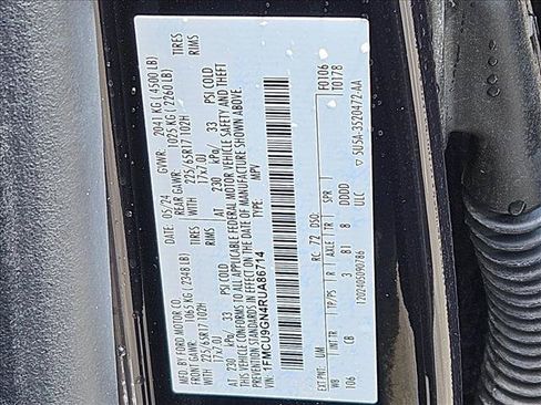 Used 2024 Ford Escape Active AWD/4WD image 21