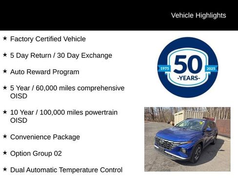 Certified 2023 Hyundai Tucson SEL w/ Convenience Package image 5