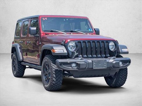 Used 2021 Jeep Wrangler Unlimited Sport AWD/4WD image 3