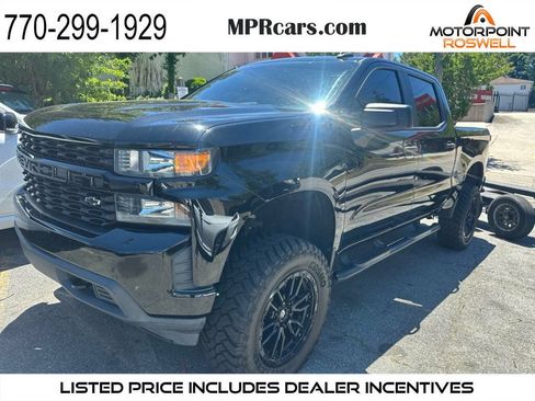 Used 2020 Chevrolet Silverado 1500 Custom w/ Custom Value Package AWD/4WD image 1