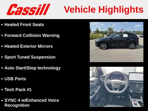 Used 2023 Ford Escape ST-Line w/ Tech Pack #1 AWD/4WD image 14