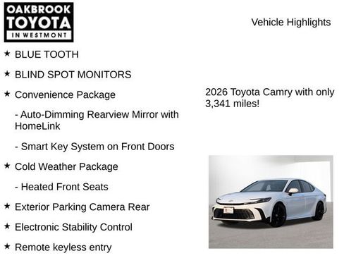 Certified 2026 Toyota Camry SE image 7
