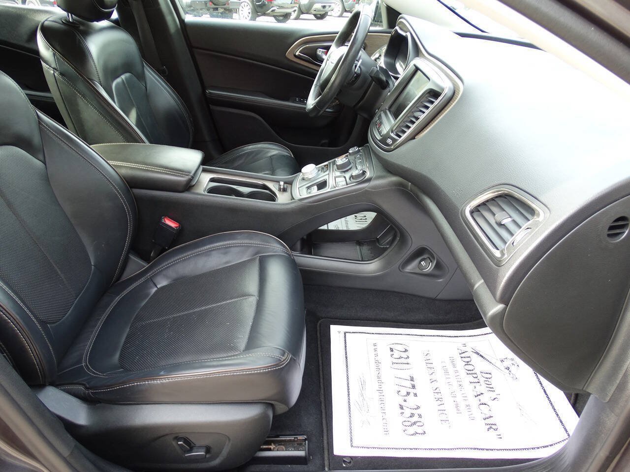 Used 2015 Chrysler 200 C w/ Safetytec Group FWD image 41